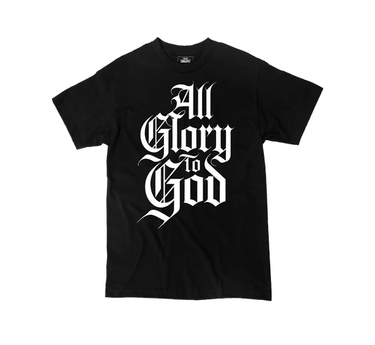All Glory to God design (black)