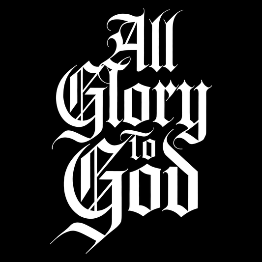 All glory to God DIY Battle Vest Patch