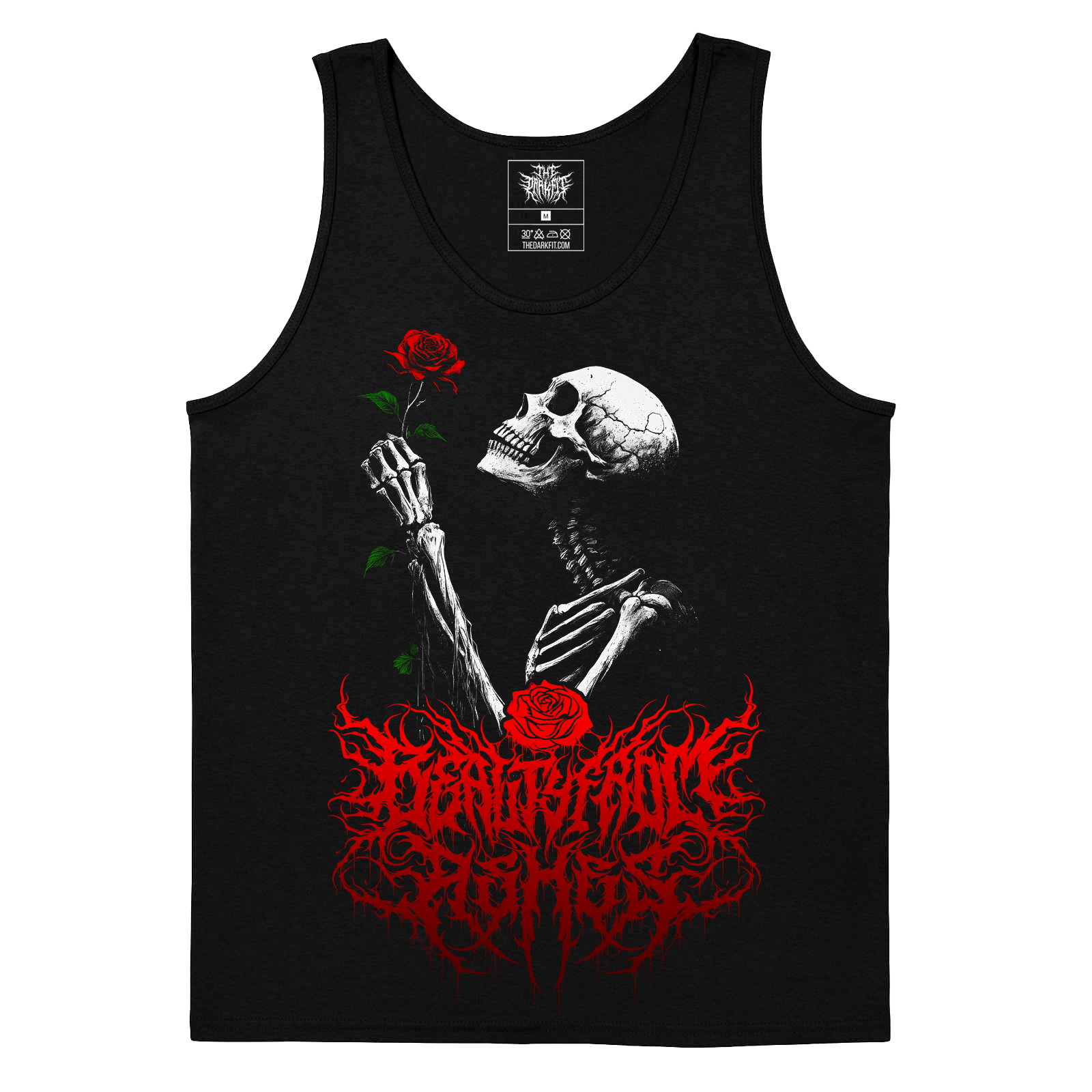 Beauty from Ashes Christian metal tank top – The Dark Fit