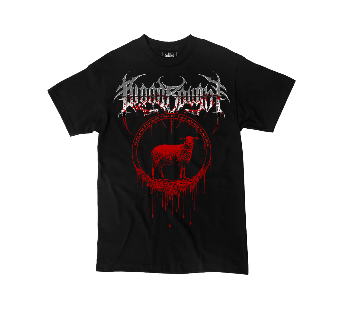 Blood Bought "With his own blood" Design