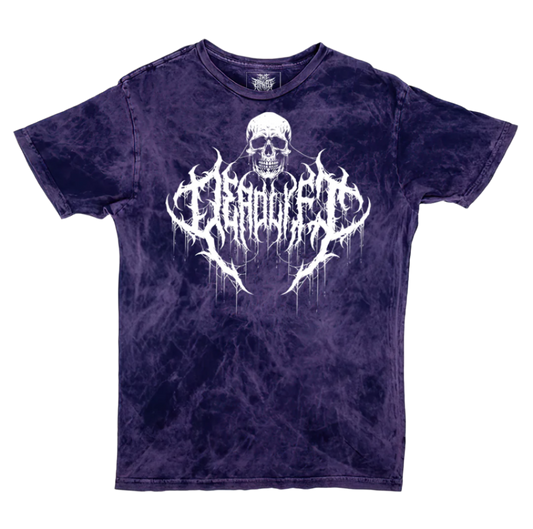Deadlift Vintage Wash Tee (purple)