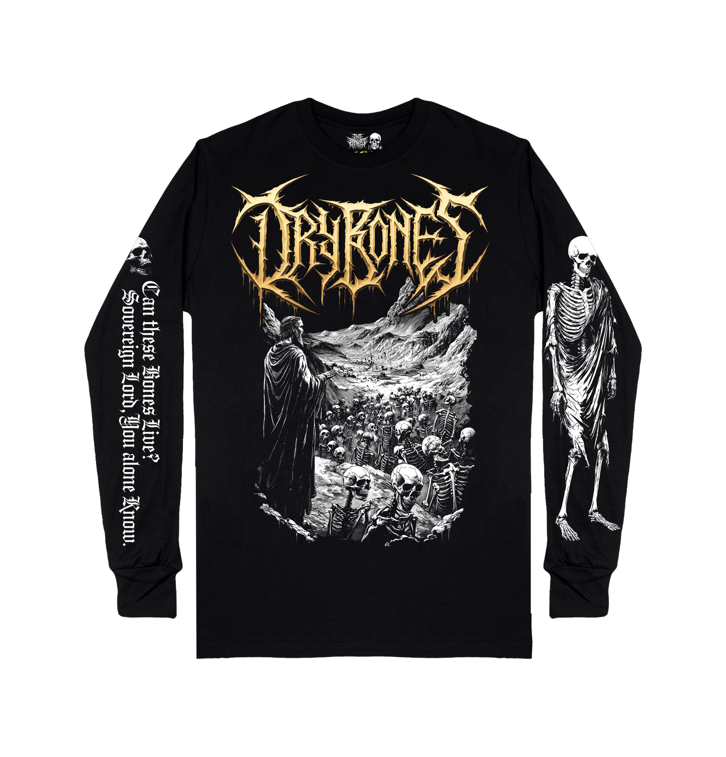 DryBones "Can these bones live?" long sleeve design