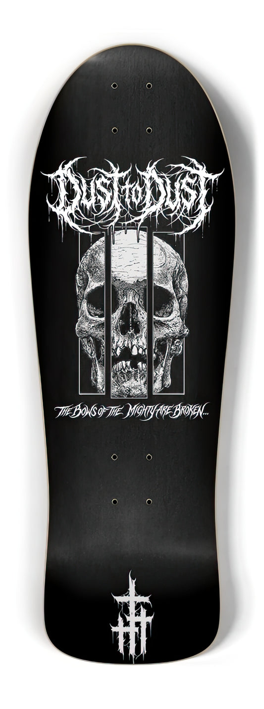 Dust to Dust old school skateboard deck