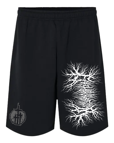 Faith over Fear design Fleece Shorts