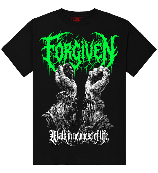 Forgiven Walk in the newness of Life design