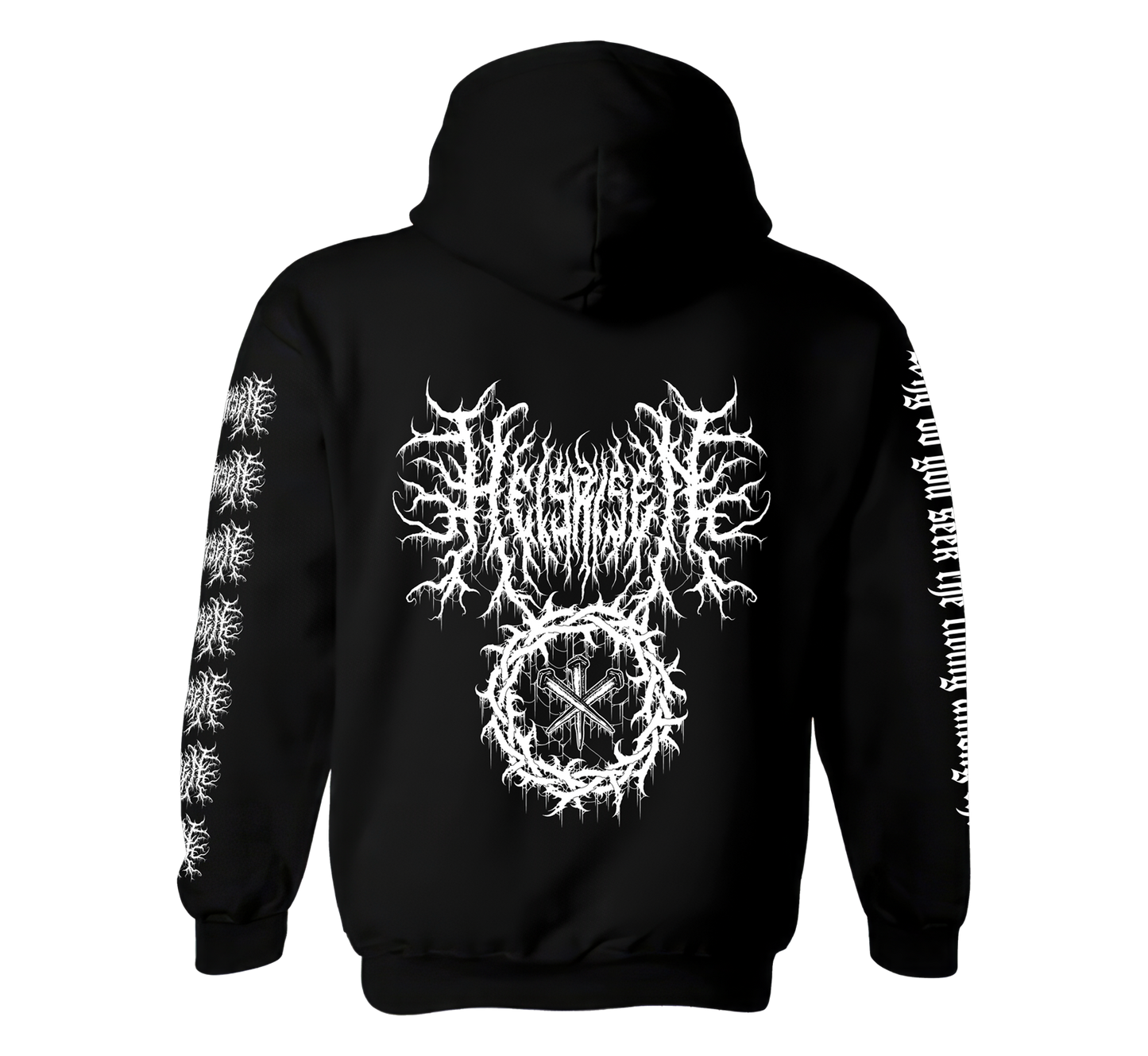 He is Risen design premium pull over hoodie