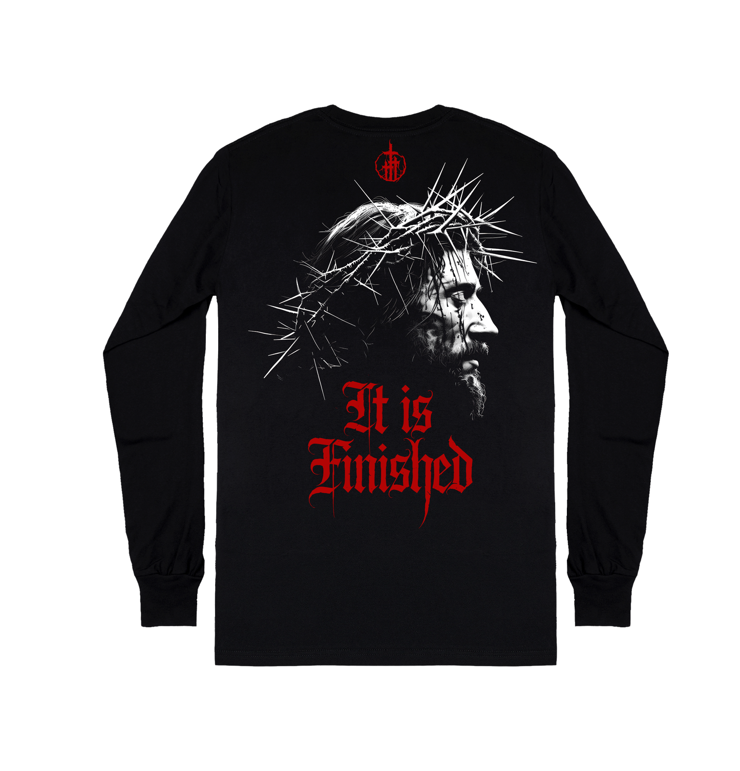 Name above all Names "It is Finished" design long sleeve design