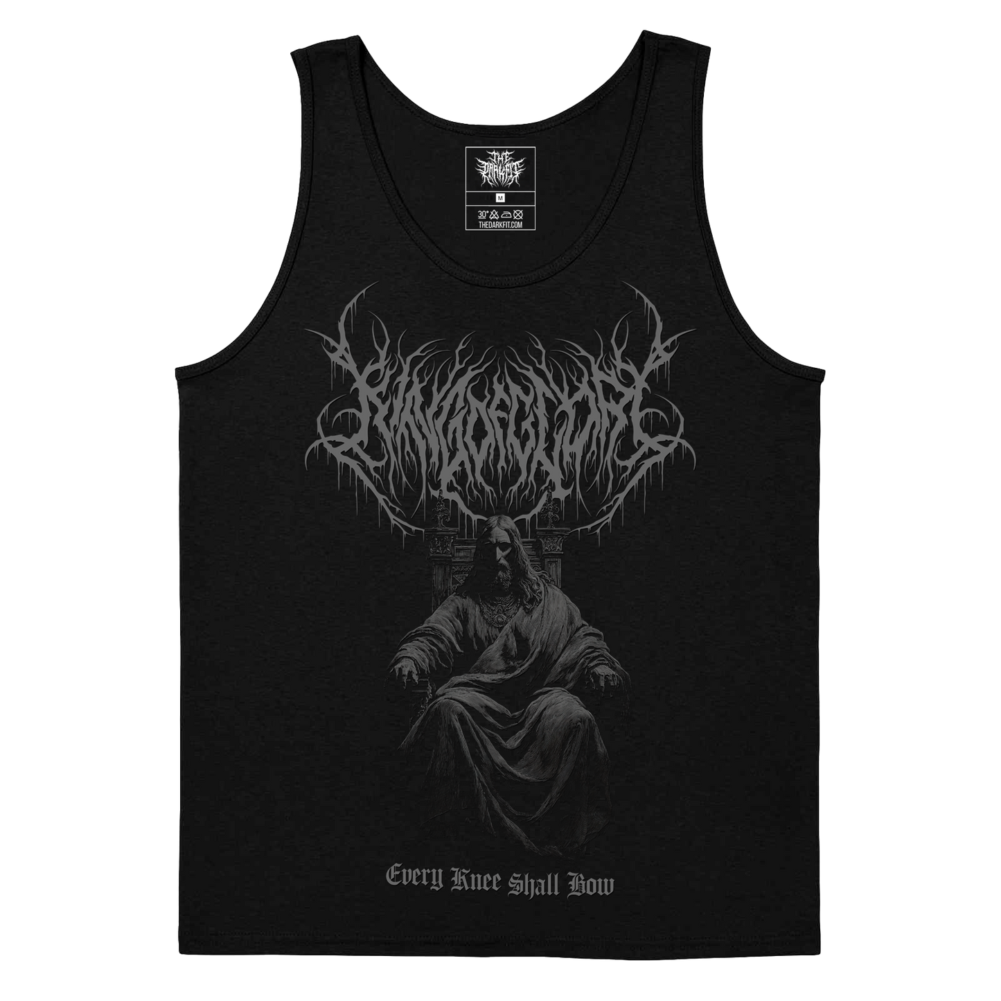 King of Glory "Every knee shall Bow" design Tanktop