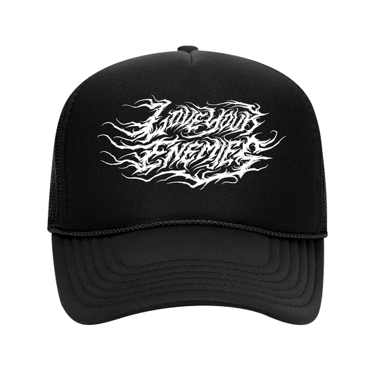 Love your Enemies retro trucker hat