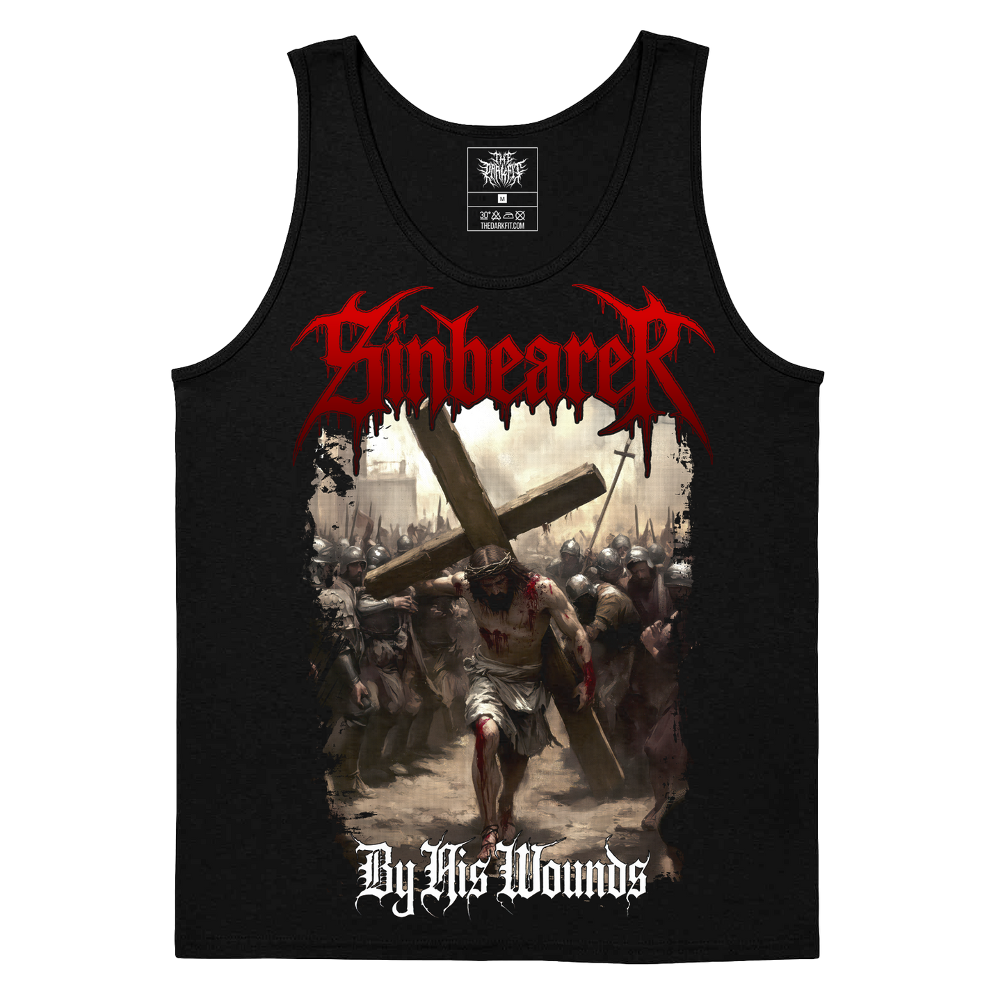 Sinbearer "by His Wounds" design Tanktop