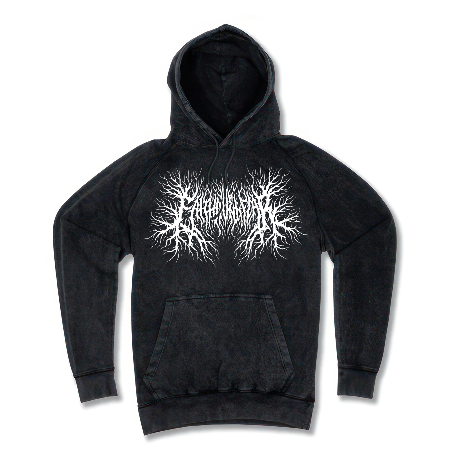 Vintage wash Hoodie White Design