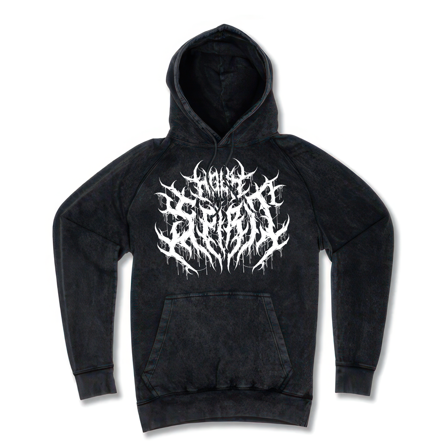 Vintage wash Hoodie White Design