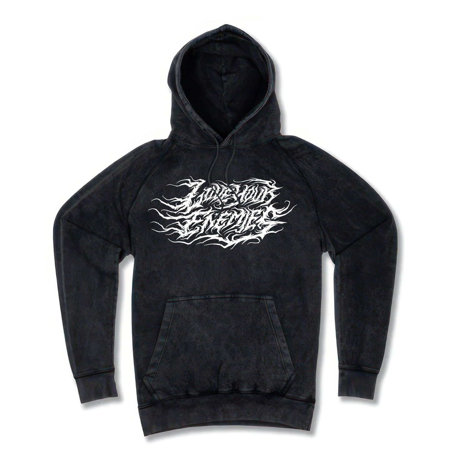 Vintage wash Hoodie White Design