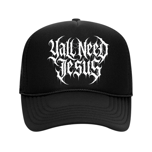 Yall need Jesus retro trucker hat