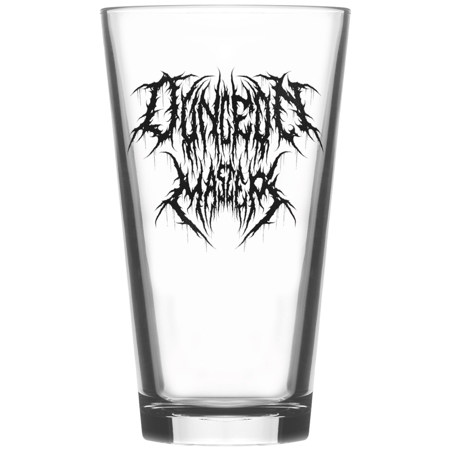 Dungeon Master pint glass
