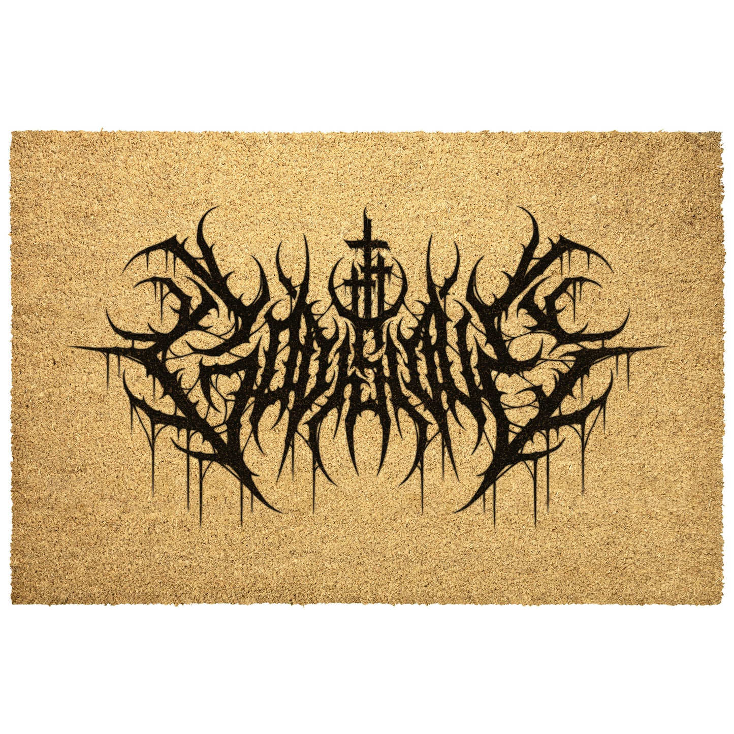 God is Love Outdoor Mat