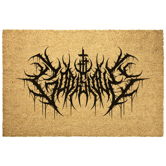 God is Love Outdoor Mat